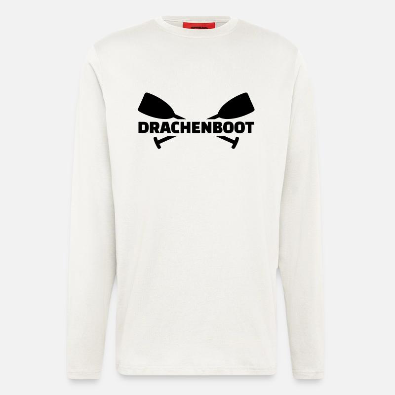 Drachenboot - Langarmshirt - made by SPREAD  - OFF WHITE