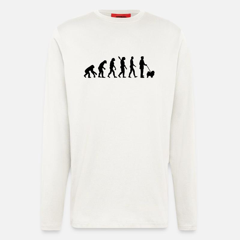 Chow-Chow - Longsleeve - made by SPREAD  - OFF WHITE