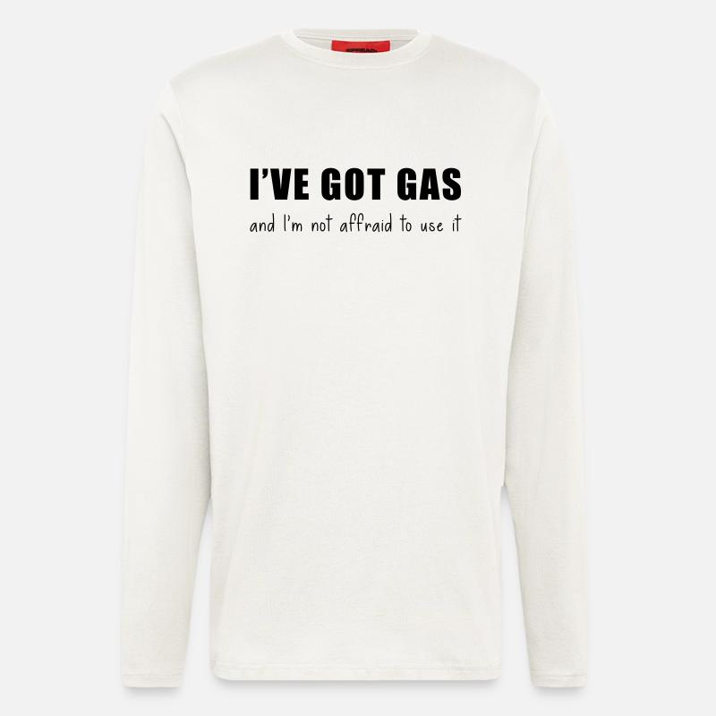 Gas - Langarmshirt - made by SPREAD - OFF WHITE