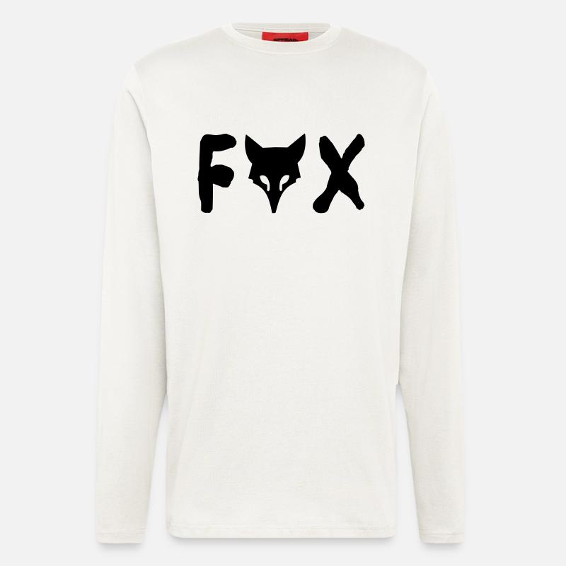 FOX FUCHS - Langarmshirt - made by SPREAD  - OFF WHITE