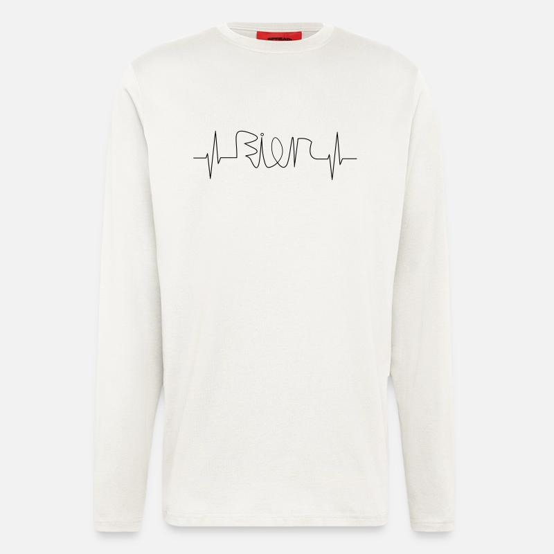 Bierschlag - Langarmshirt - made by SPREAD - OFF WHITE