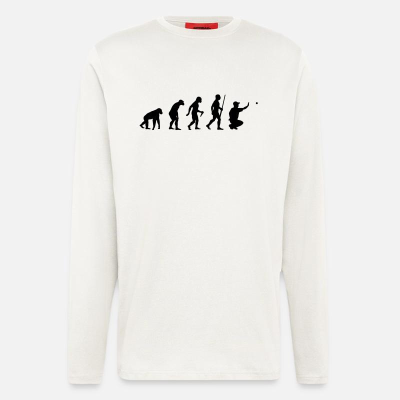 Boule Evolution - Langarmshirt - made by SPREAD  - OFF WHITE