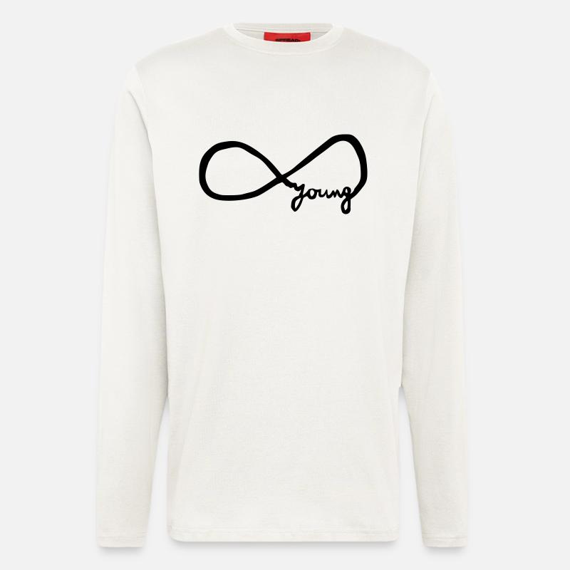 infinity_young - Longsleeve - made by SPREAD  - OFF WHITE