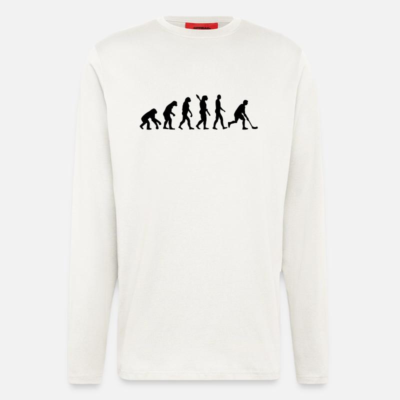 Floorball Evolution - Longsleeve - made by SPREAD  - OFF WHITE