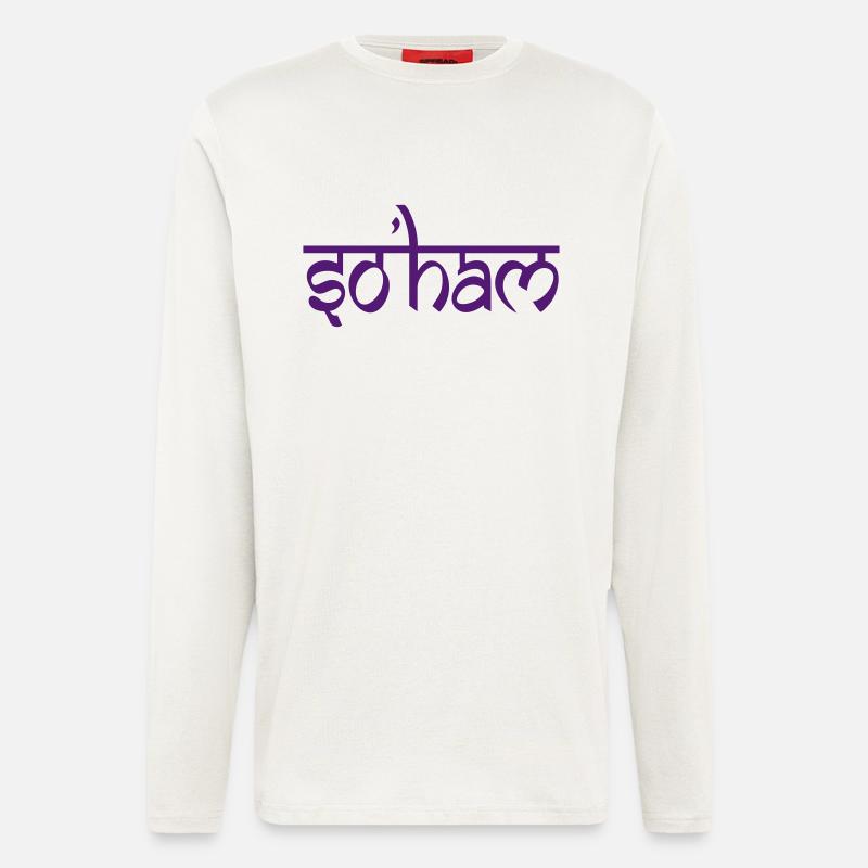 so'ham - Langarmshirt - made by SPREAD  - OFF WHITE