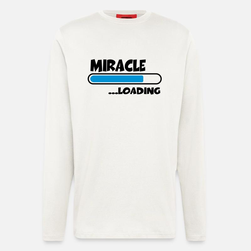 Miracle loading - Longsleeve - made by SPREAD  - OFF WHITE