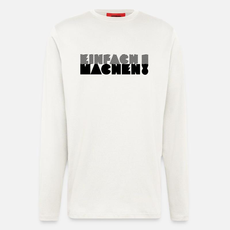 EINFACH MACHEN! - Langarmshirt - made by SPREAD  - OFF WHITE