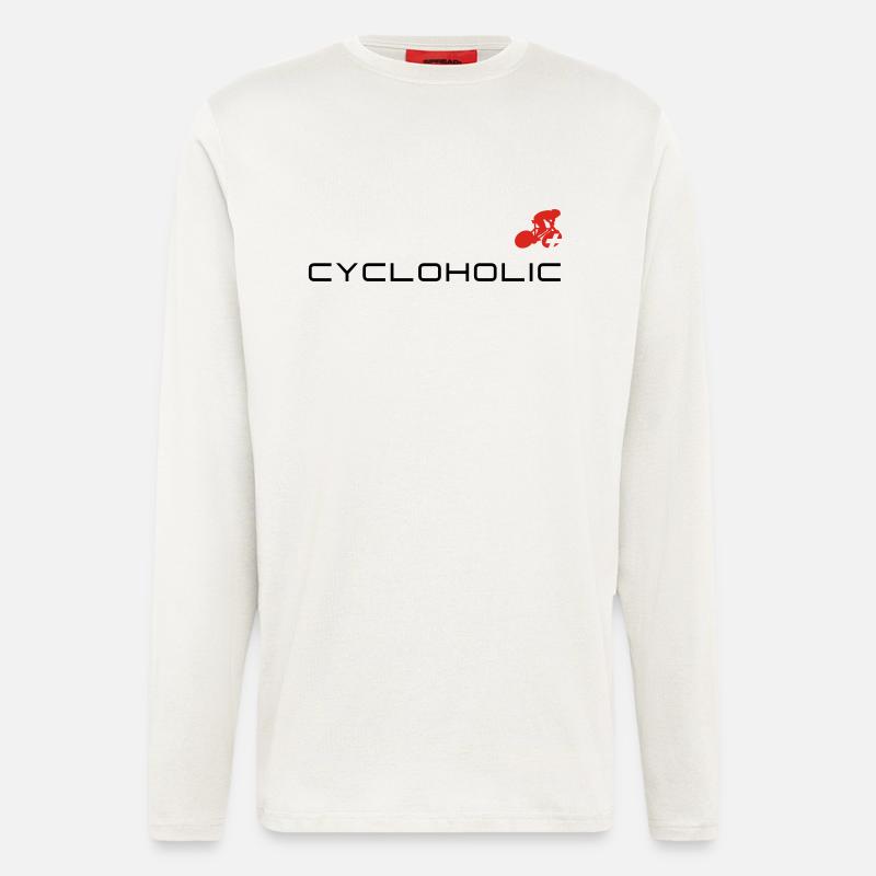 cycloholic - Langarmshirt - made by SPREAD  - OFF WHITE
