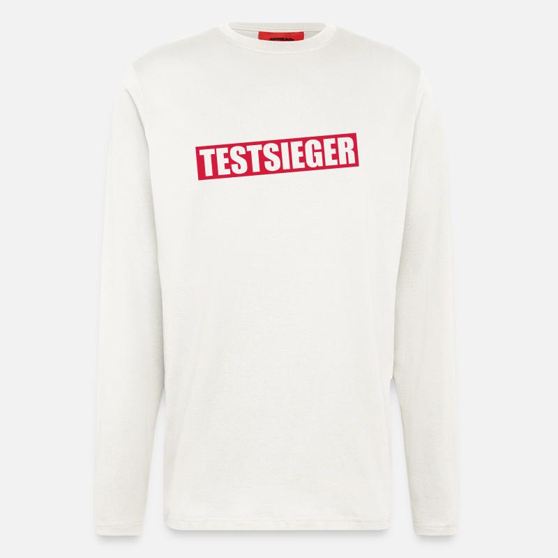 testsieger_1c - Langarmshirt - made by SPREAD  - OFF WHITE