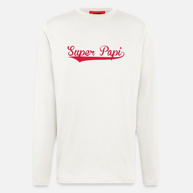 Super Papi - Longsleeve - made by SPREAD  - OFF WHITE