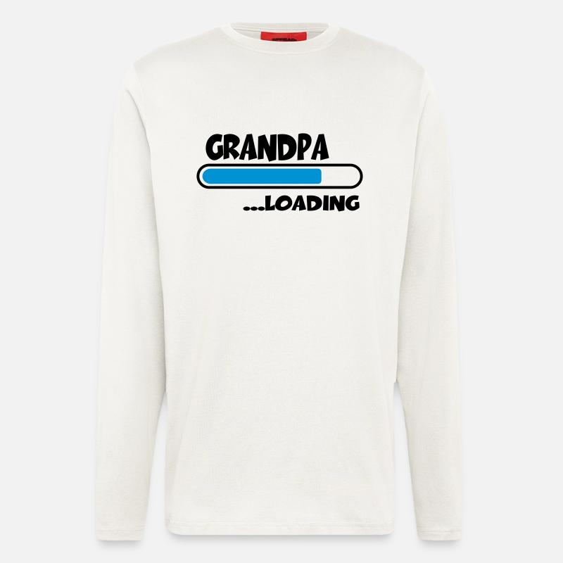 Grandpa loading - Langarmshirt - made by SPREAD  - OFF WHITE