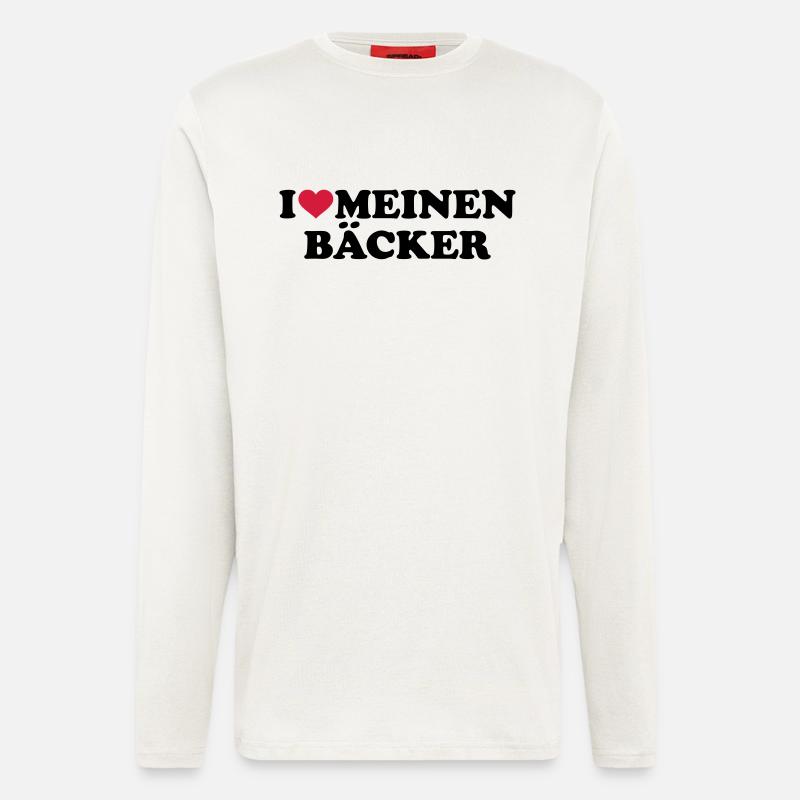 Bäcker - Langarmshirt - made by SPREAD  - OFF WHITE