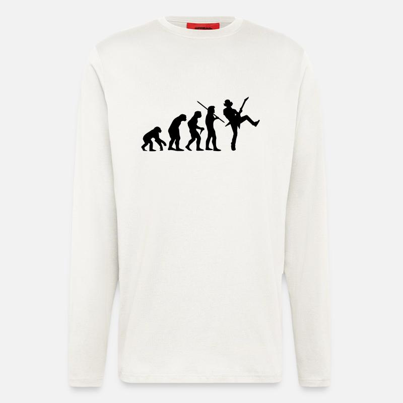Evolution Cowboy Rocker - Longsleeve - made by SPREAD  - OFF WHITE