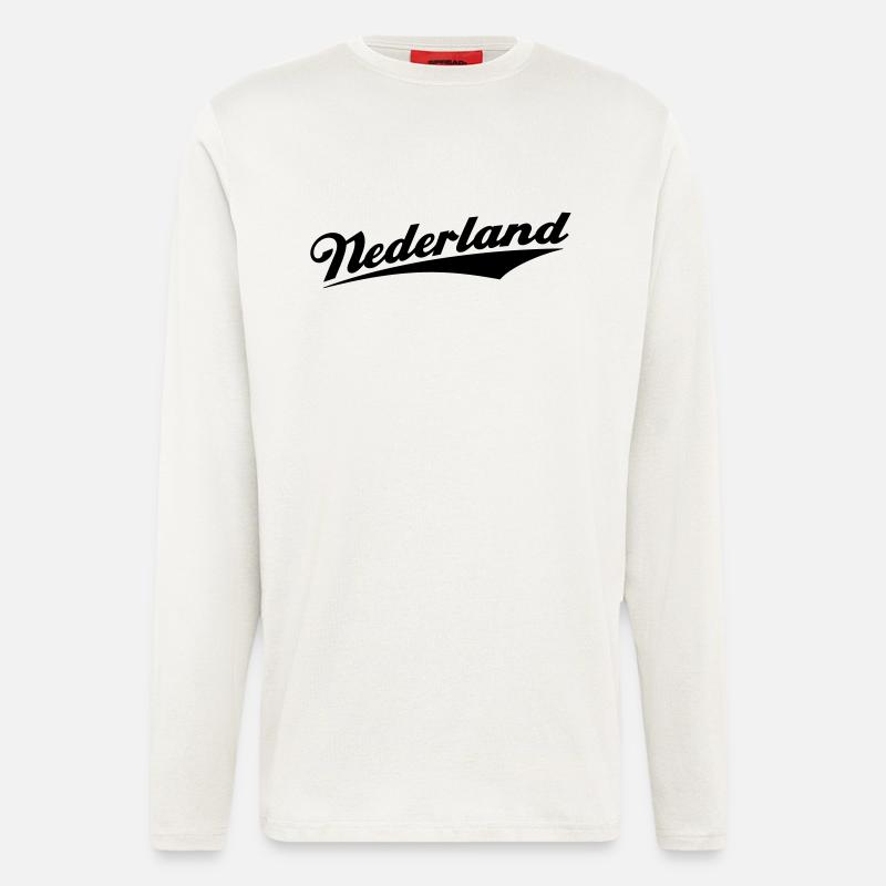 NEDERLAND MARK - Langarmshirt - made by SPREAD  - OFF WHITE