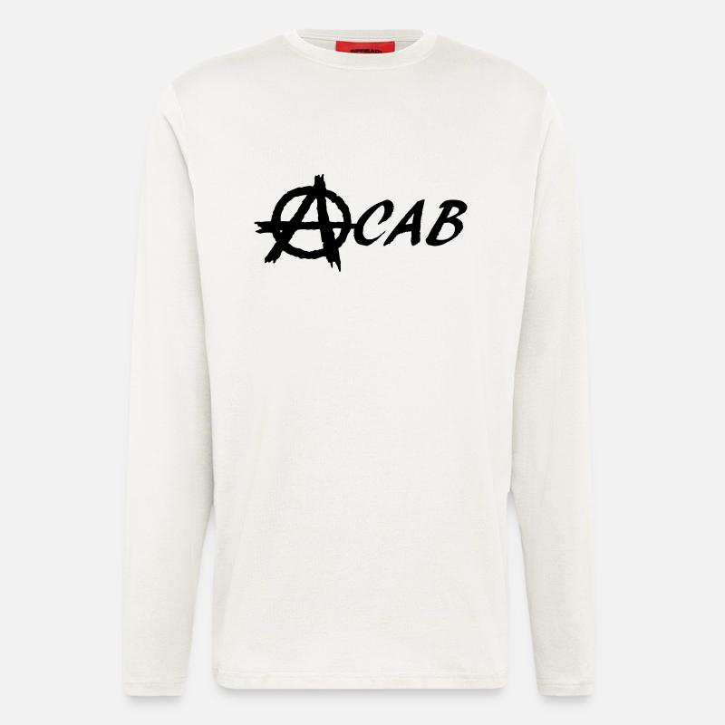 ACAB - Langarmshirt - made by SPREAD  - OFF WHITE