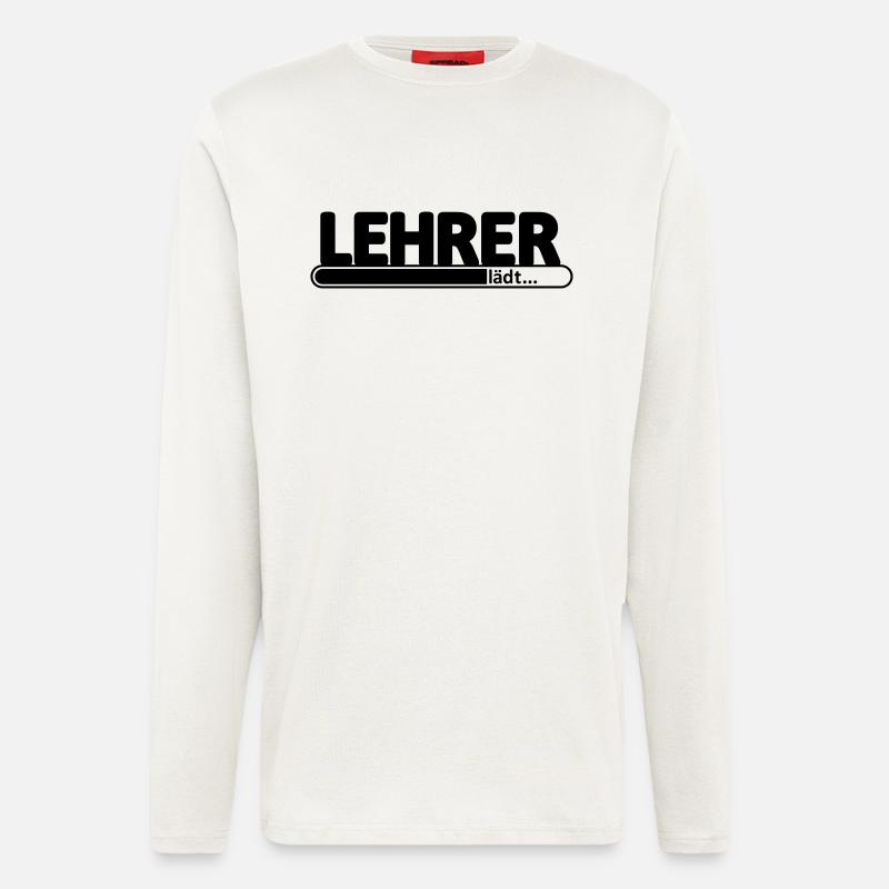 Lehrer // Lehrerin // Referendar // Referendariat - Langarmshirt - made by SPREAD  - OFF WHITE