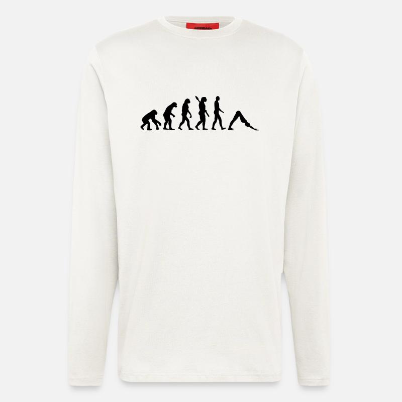 Evolution Pilates - Longsleeve - made by SPREAD  - OFF WHITE
