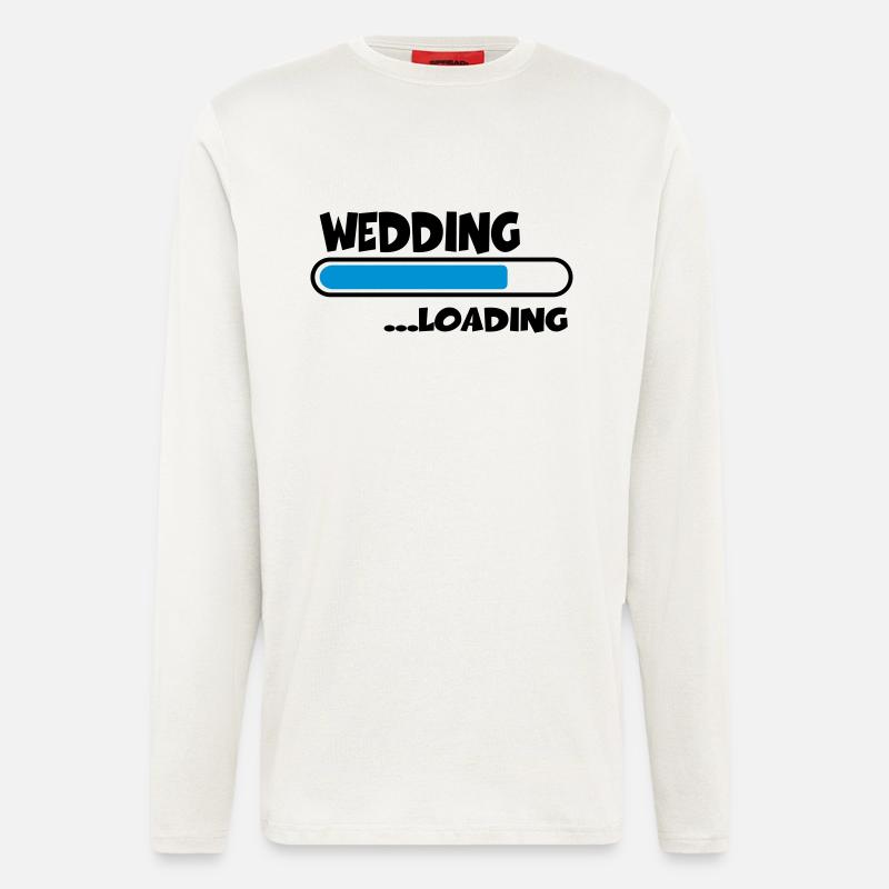 Wedding loading - Langarmshirt - made by SPREAD  - OFF WHITE