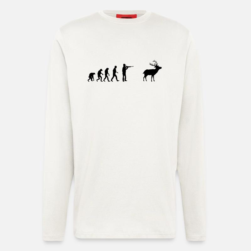 jäger evolution - Langarmshirt - made by SPREAD  - OFF WHITE