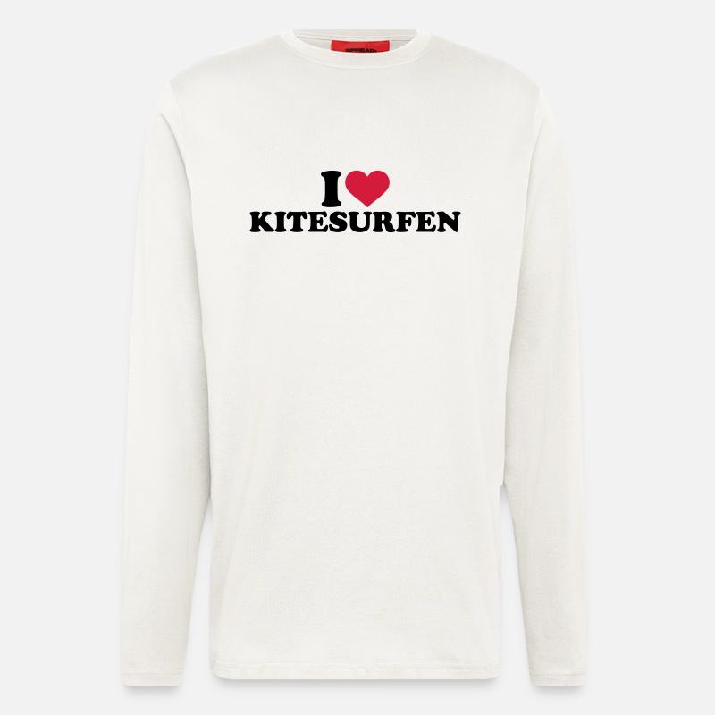 Kitesurfen - Langarmshirt - made by SPREAD  - OFF WHITE