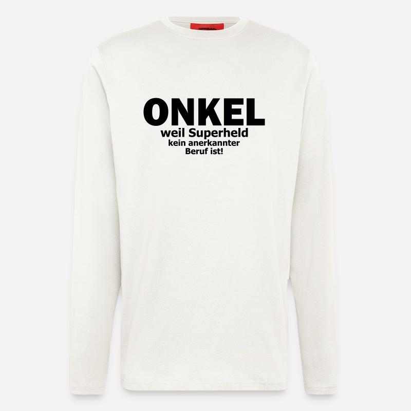 onkel - Langarmshirt - made by SPREAD  - OFF WHITE