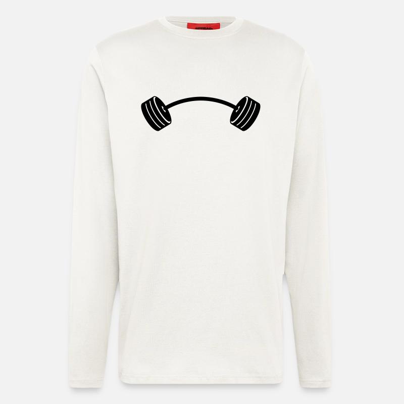 Gewichte - Langarmshirt - made by SPREAD  - OFF WHITE