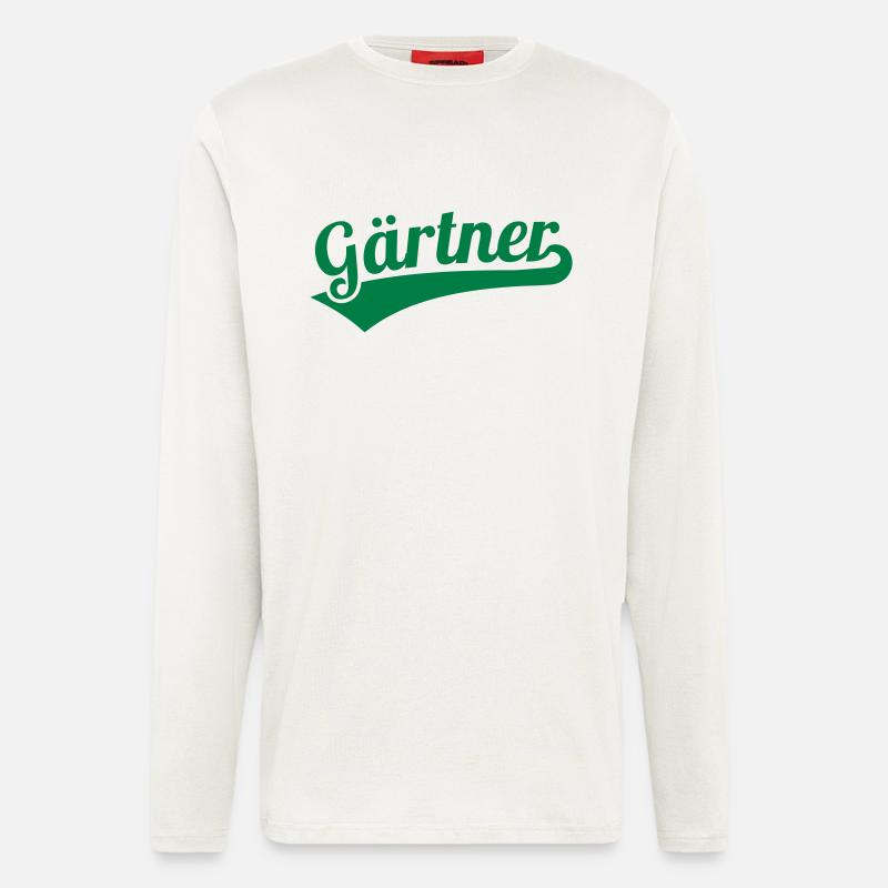 Gärtner - Langarmshirt - made by SPREAD  - OFF WHITE