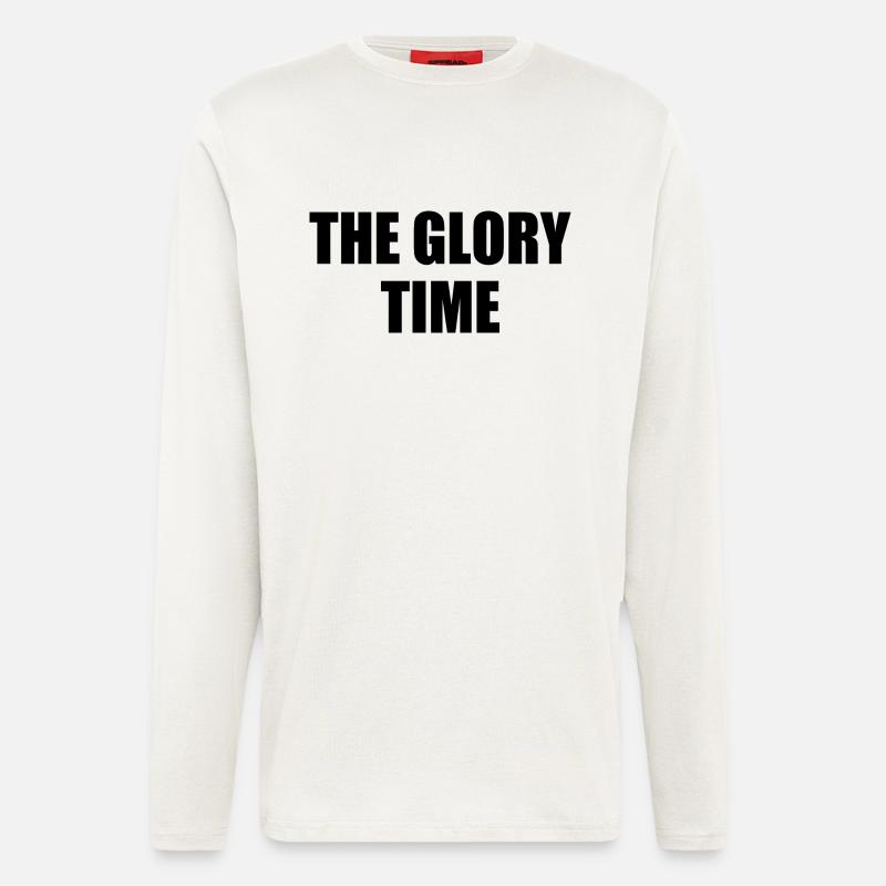 The glory time - Langarmshirt - made by SPREAD  - OFF WHITE