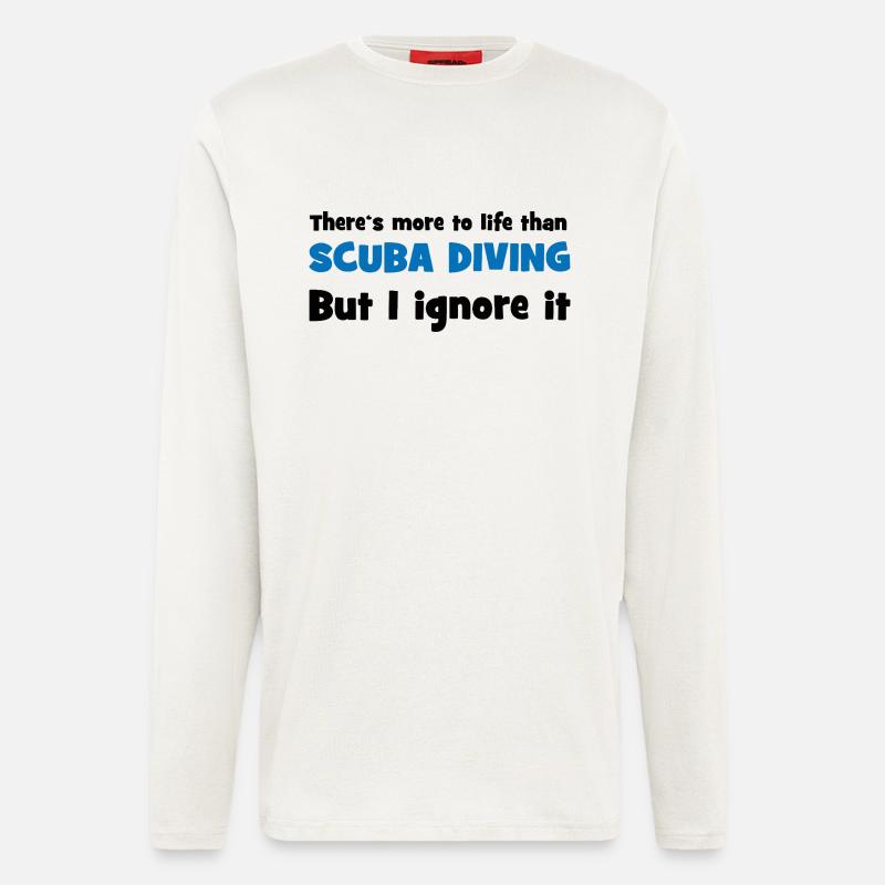 Tauchen - Langarmshirt - made by SPREAD  - OFF WHITE