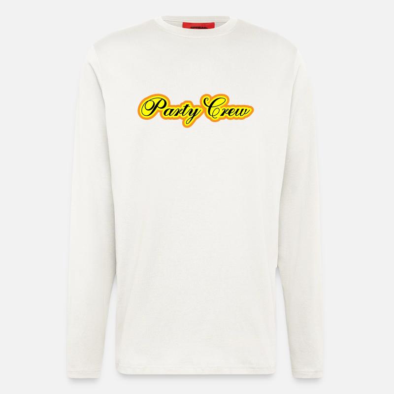 Party Crew - Langarmshirt - made by SPREAD  - OFF WHITE