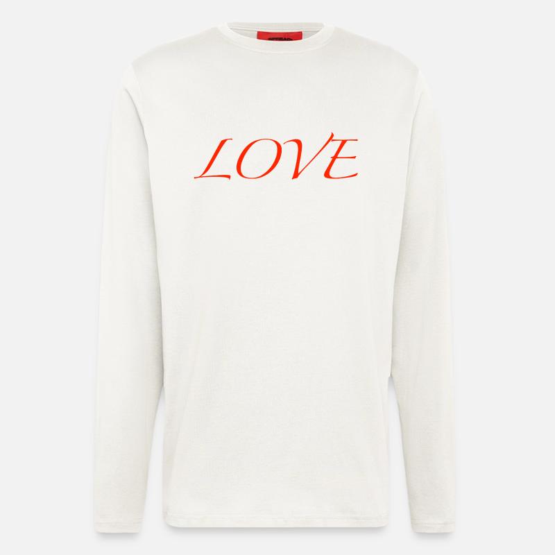 love - Langarmshirt - made by SPREAD - OFF WHITE