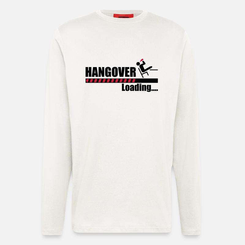 Hangover loading - Langarmshirt - made by SPREAD  - OFF WHITE