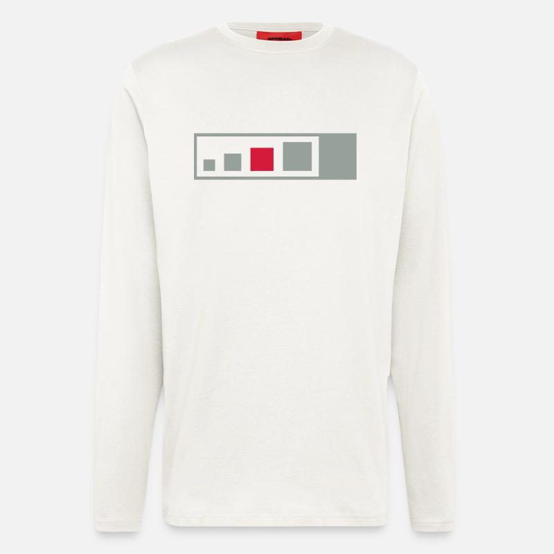 regular geocache - Langarmshirt - made by SPREAD  - OFF WHITE