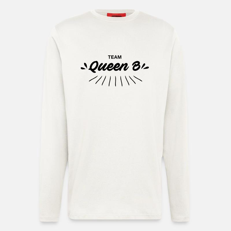 Team Queen B - Langarmshirt - made by SPREAD  - OFF WHITE