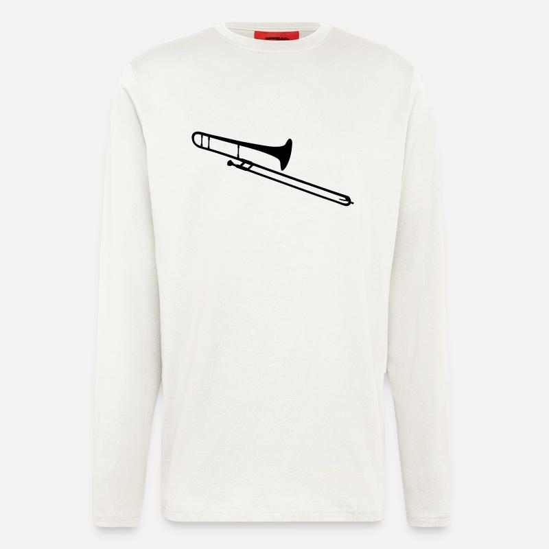 Posaune - Langarmshirt - made by SPREAD  - OFF WHITE