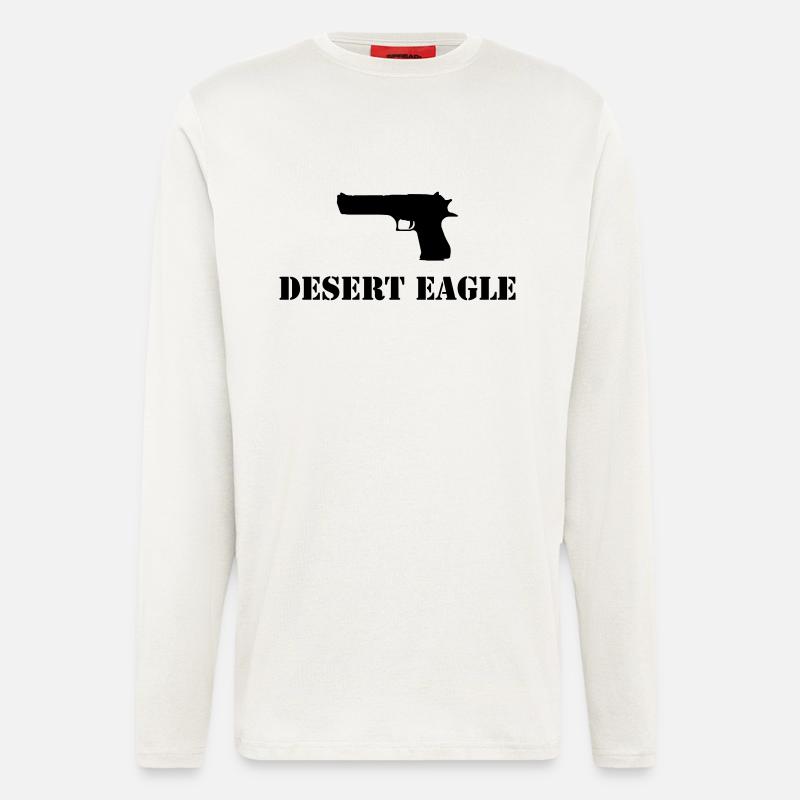desert_eagle - Langarmshirt - made by SPREAD  - OFF WHITE