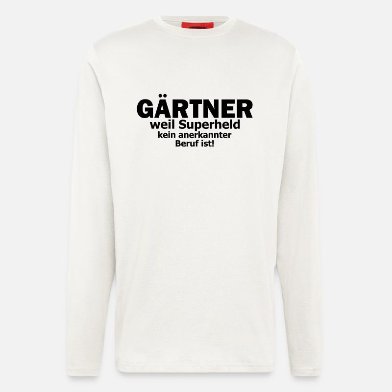 Gärtner - Langarmshirt - made by SPREAD  - OFF WHITE
