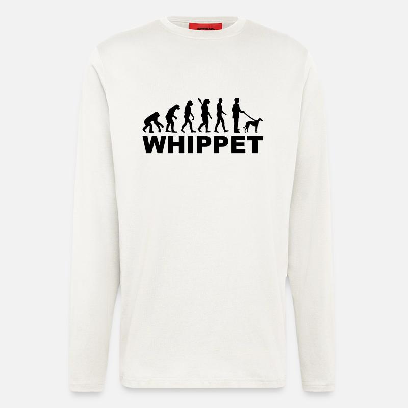 Whippet - Langarmshirt - made by SPREAD  - OFF WHITE