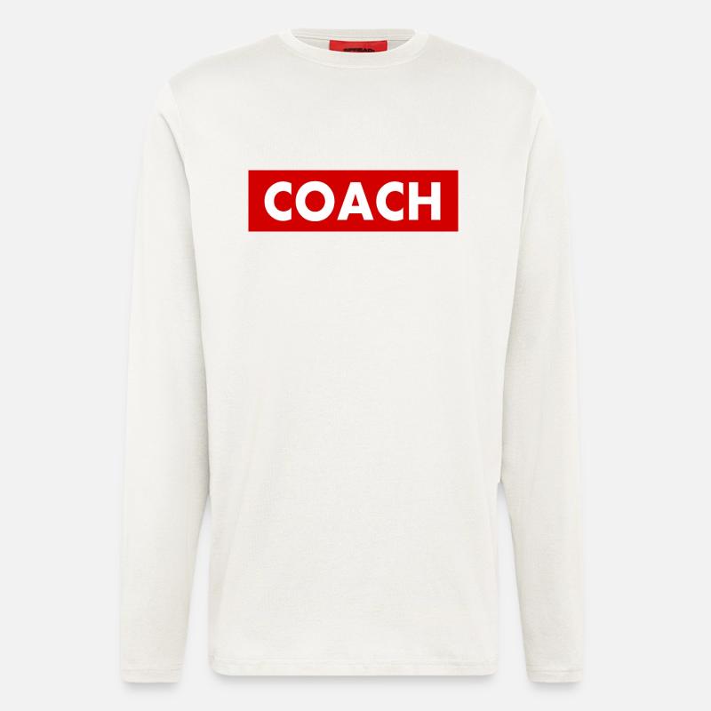 Coach - Langarmshirt - made by SPREAD  - OFF WHITE