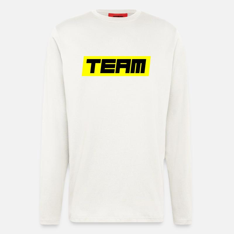 Team - Langarmshirt - made by SPREAD  - OFF WHITE