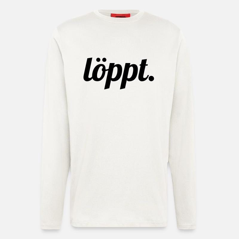 löppt - Langarmshirt - made by SPREAD  - OFF WHITE