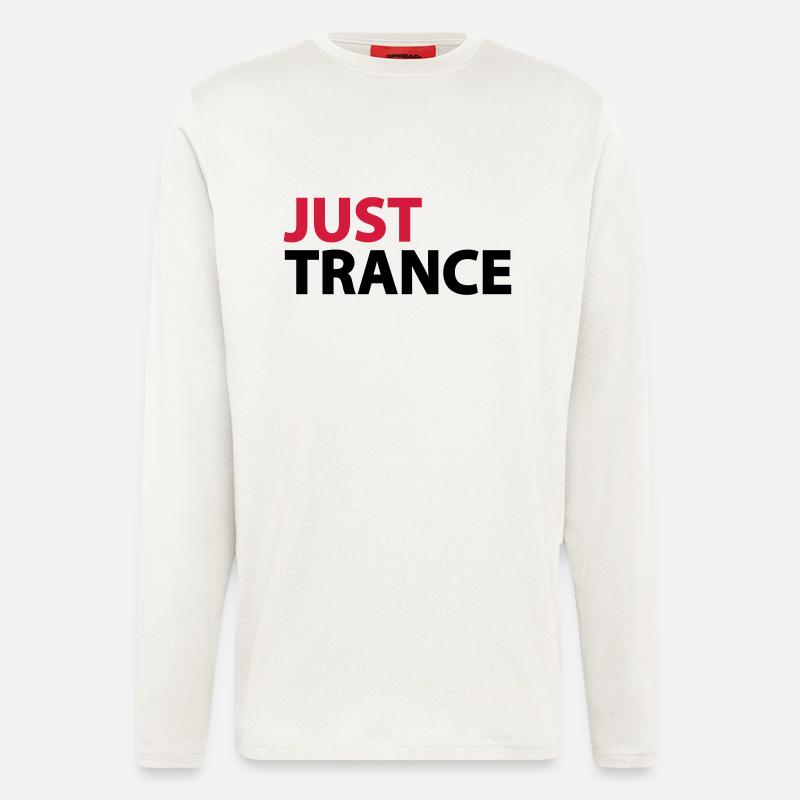 Just Trance - Langarmshirt - made by SPREAD  - OFF WHITE