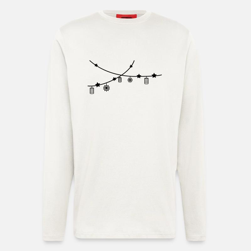 Sternenkette - Langarmshirt - made by SPREAD  - OFF WHITE