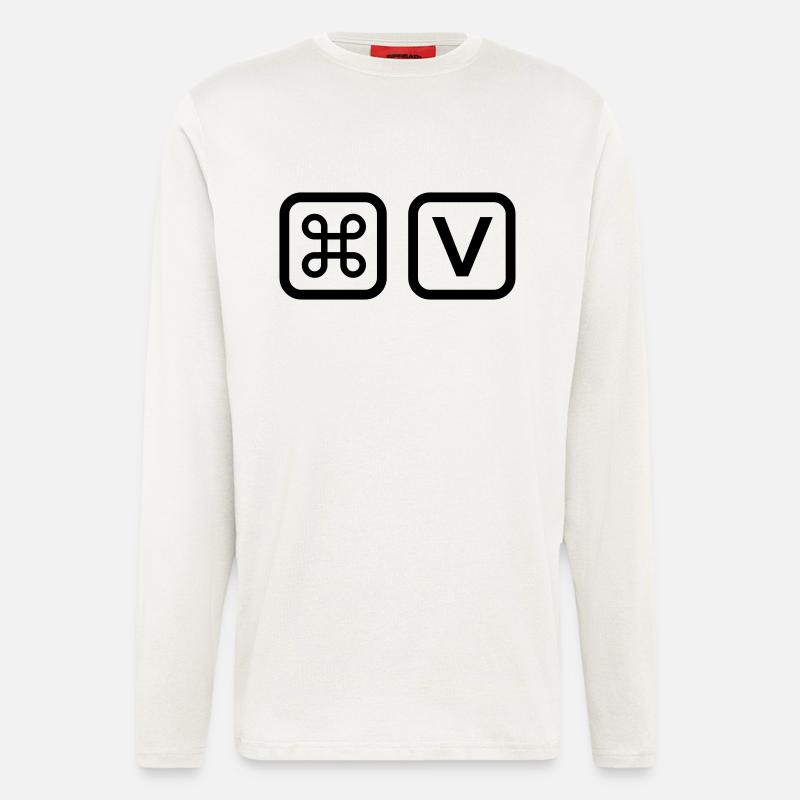 Paste - Vater Sohn Shirt - Langarmshirt - made by SPREAD  - OFF WHITE