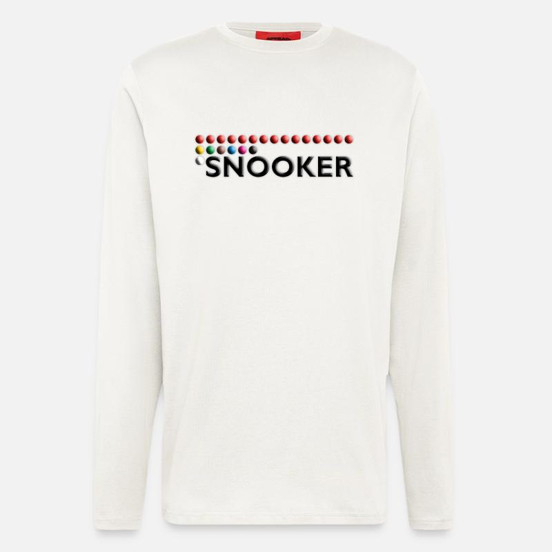 SNOOKER - Bälle - Langarmshirt - made by SPREAD  - OFF WHITE
