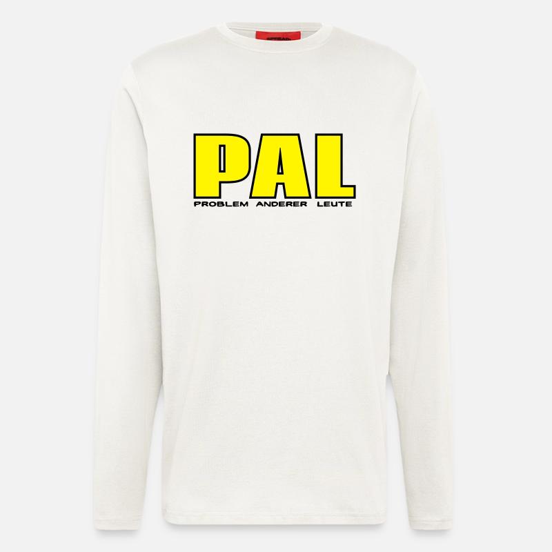 PAL - someone else's problem - Longsleeve - made by SPREAD  - OFF WHITE