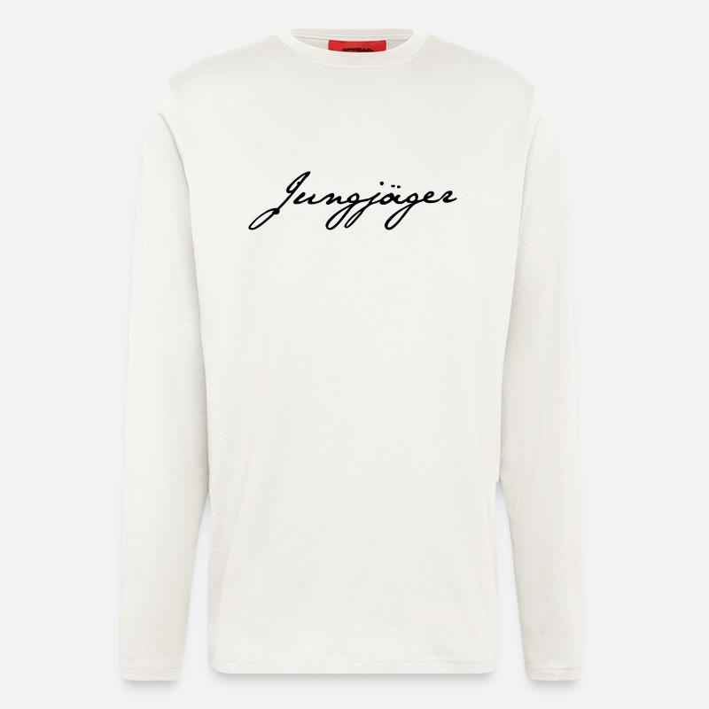 Jung-Jäger - Langarmshirt - made by SPREAD  - OFF WHITE