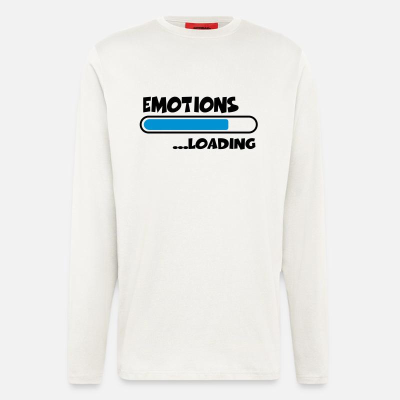 Emotions loading - Langarmshirt - made by SPREAD  - OFF WHITE