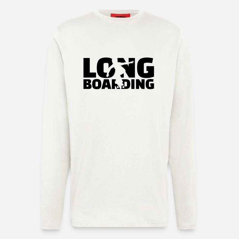 Longboard - Langarmshirt - made by SPREAD  - OFF WHITE