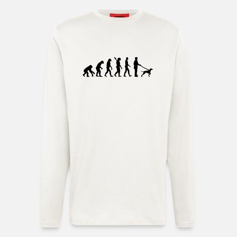 German Shorthaired Pointer - Longsleeve - made by SPREAD  - OFF WHITE